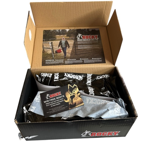 Rocky V-Lite Women's Lace-Up 4” Nano Composite Work Shoe 8.5W Light Brown ASTM - Picture 4 of 9